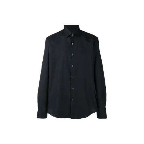 Ferragamo Мужские Черные Рубашки