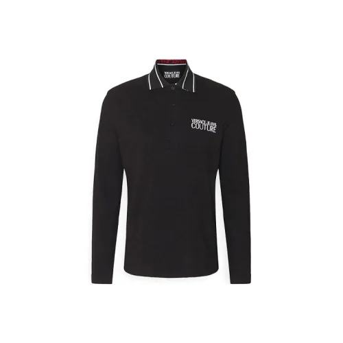 VERSACE JEANS COUTURE Поло Мужское Черное