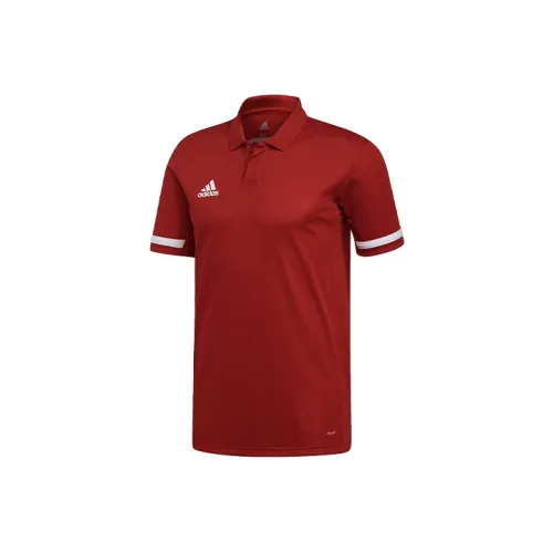 Adidas Red Men's Polo