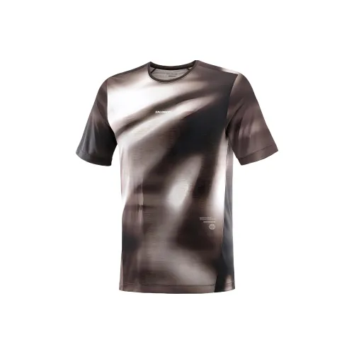 SALOMON Кофейный Мужской T-Рубашки