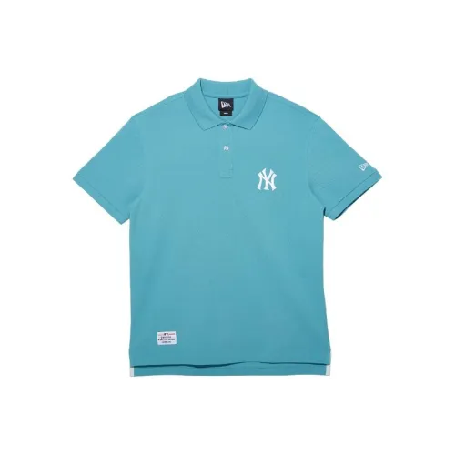 New Era SS22 Поло Унисекс Blue