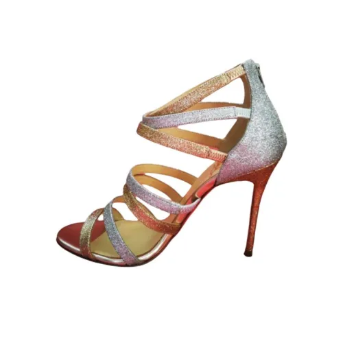 CL Mariniere one Ремень Сандалии 10 см Женские Серебряные