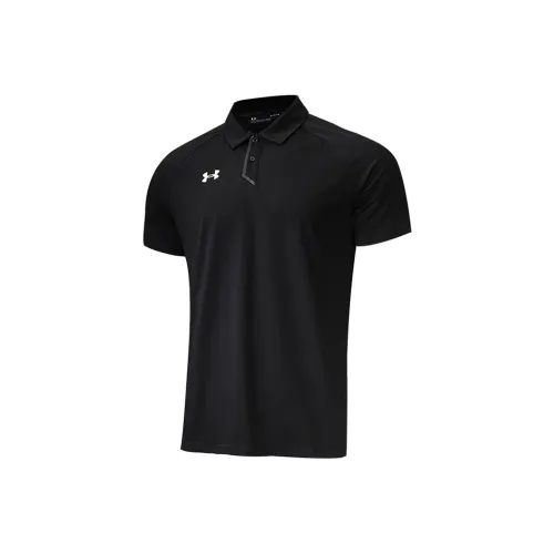 Under Armour Поло Мужское Черное