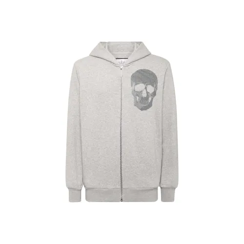 PHILIPP PLEIN Толстовка Мужской Серый