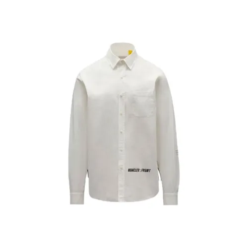 MONCLER GENIUS x Fujiwara Hiroshi FRGMT Белый Мужская Рубашка
