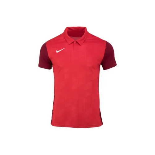 Nike Red Men's Polo