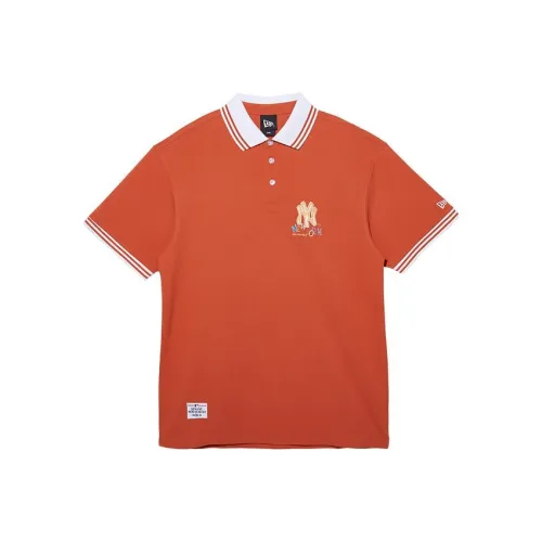 New Era Orange Мужская Поло