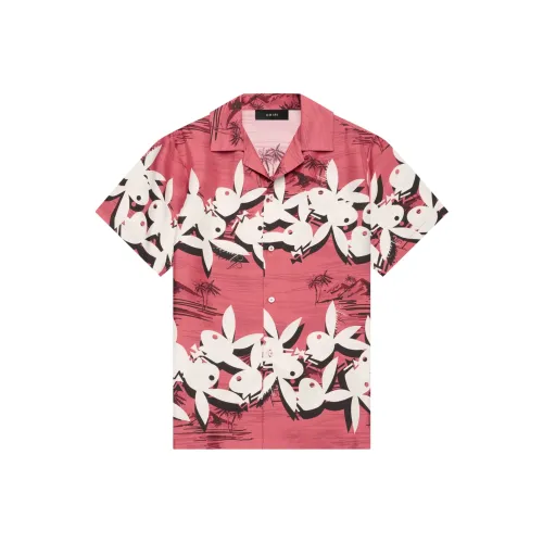 AMIRI Red Мужские Рубашки