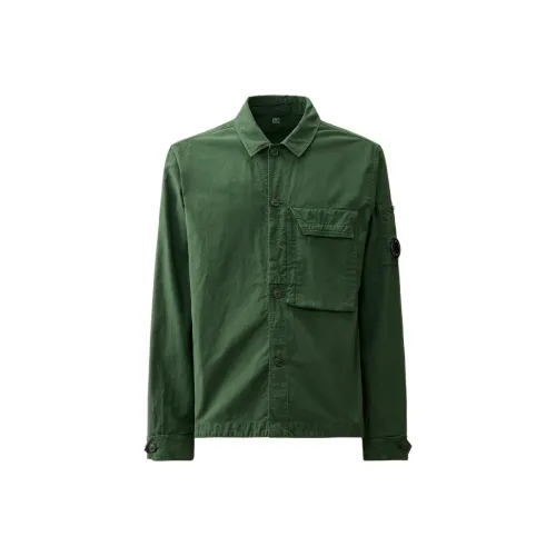 C.P.Company Рубашка Мужская Утино-Зеленая