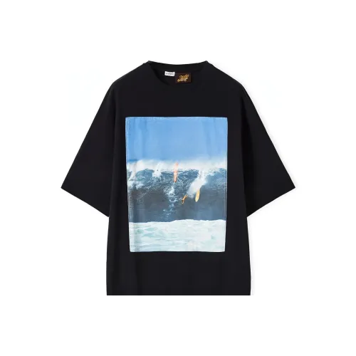 LOEWE Совместное издание Черные Мужские T-рубашки