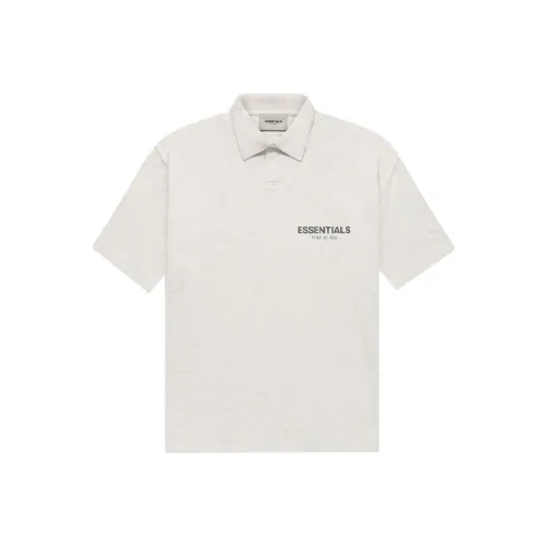 Fear of God Essentials Светло-овсяный Унисекс Поло