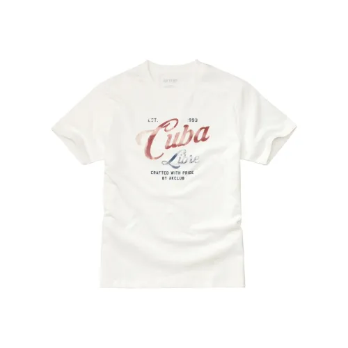AKCLUB Free Cuba series T-Shirt Мужской Экрю
