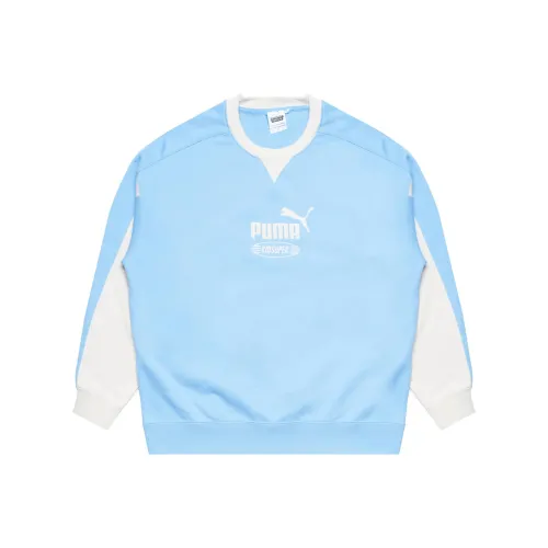 PUMA x KIDSUPER CELLERATOR FW24 CREW SWEATSHIRT Мужской Синий