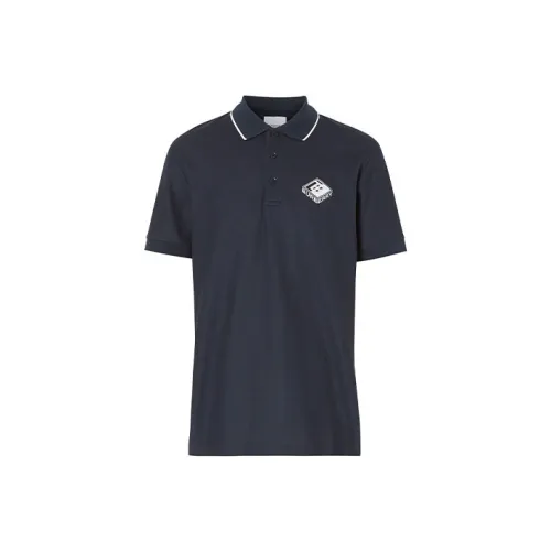 Burberry Поло Мужское Темно-Синий