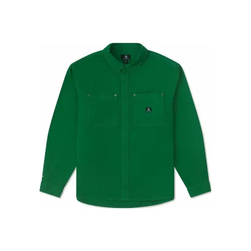 Конверс Зеленый Мужская Рубашка
