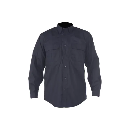 5,11 Рубашка Мужская Темно-Морской Синий
