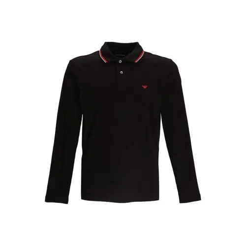 EMPORIO ARMANI Поло Мужское Черное