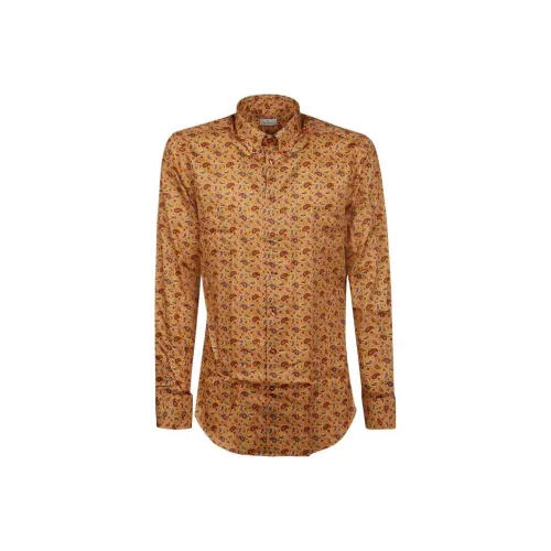 ETRO Orange Мужские Рубашки