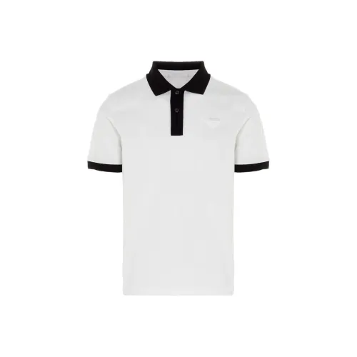 PRADA Белая Мужская Поло