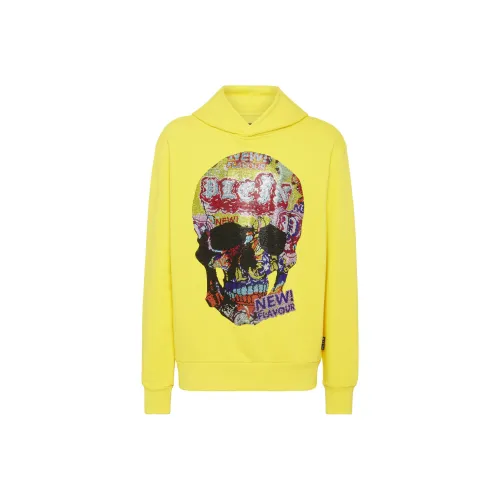 PHILIPP PLEIN SS24 Свитшот Мужской Желтый