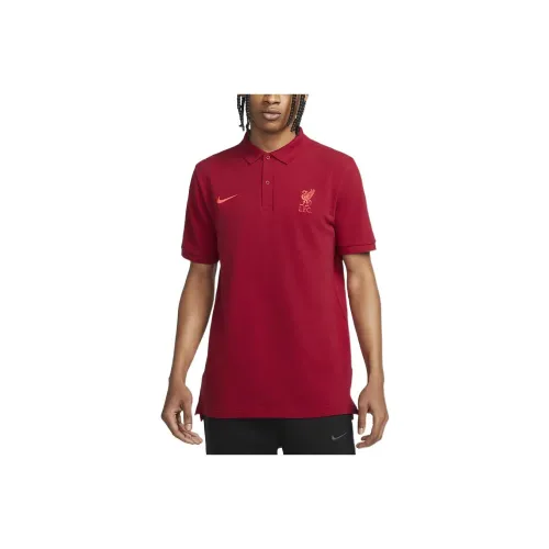 Nike Red Men's Polo