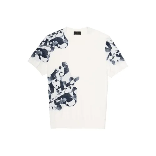 CANUDILO T-Рубашка Мужская 61326204 020 Натуральный Белый