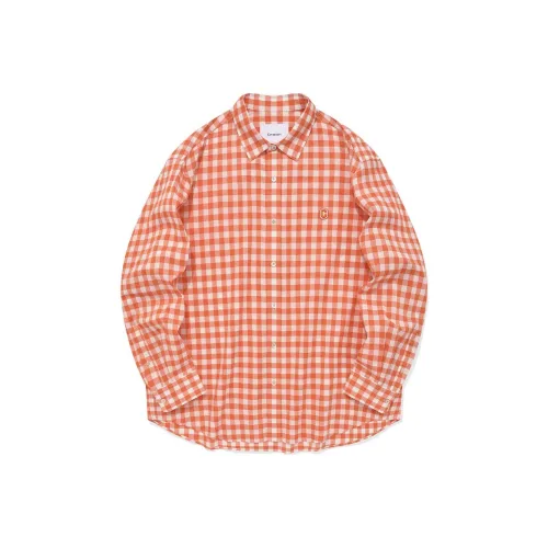 COVERNAT SS24 Рубашка Унисекс Лосось