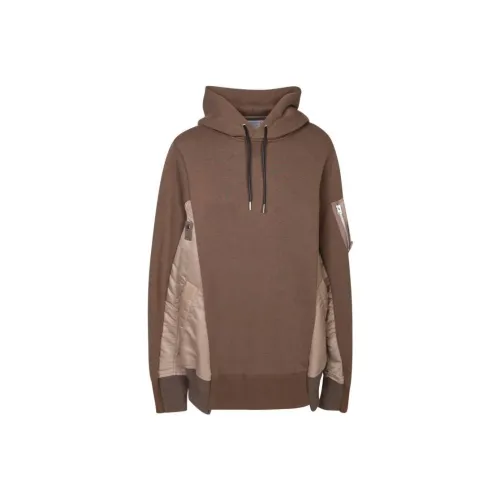 Sacai совместный бренд Умбра Мужские Свитшоты