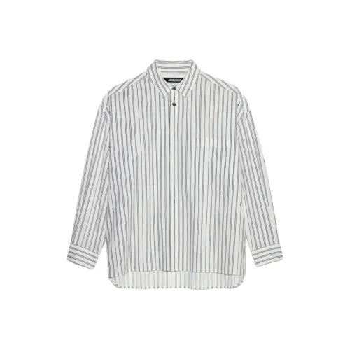 Jacquemus Бежевые Мужские Рубашки