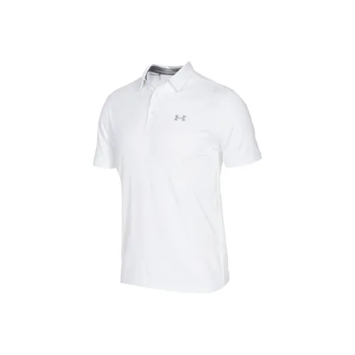 Under Armour Playoff 2,0 Белый Мужской Поло