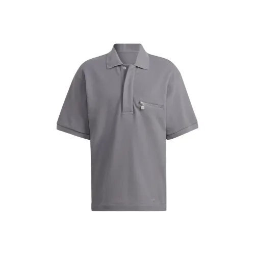 Adidas Originals Tie Break POLO Light Gray Men's Polo