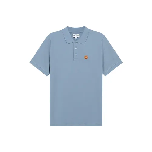 KENZO Polo Glacier Blue Men's