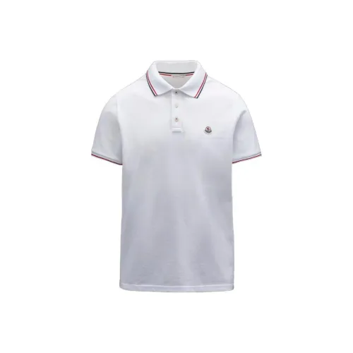 Moncler FW20 Поло Мужское Белое