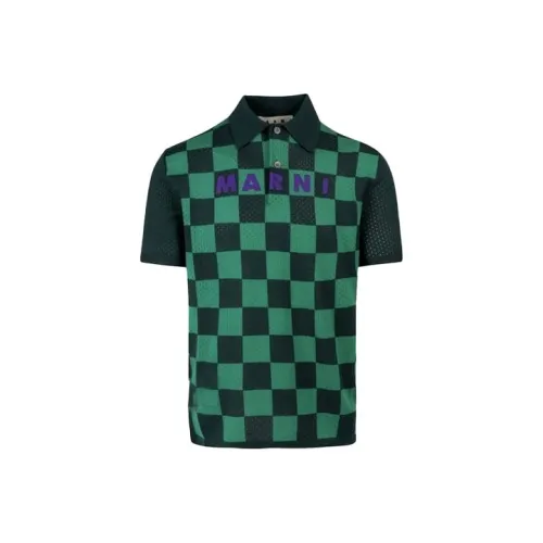 MARNI Зеленая Мужская Поло
