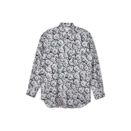 CDG Серый Унисекс Рубашки