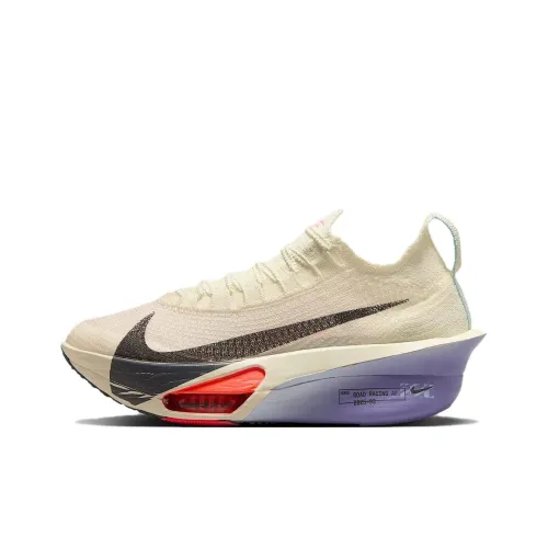 Nike Alphafly 3 Амортизация Устойчивый к истиранию Дышащий Низкий Топ Повседневные Беговые кроссовки для марафона Женские Экрю