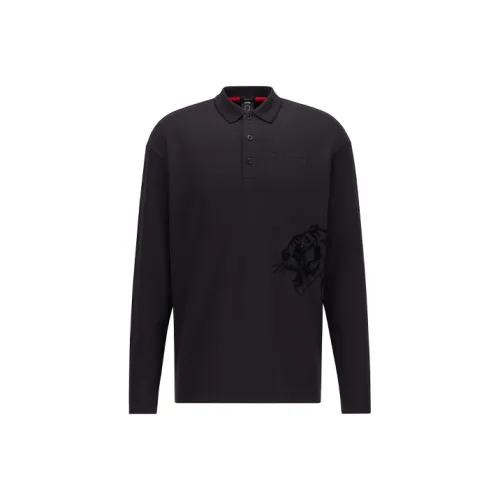 Hugo Boss Мужская черная поло