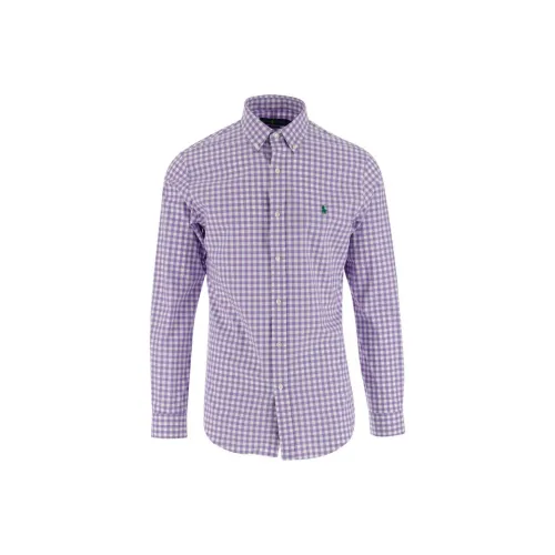 Polo Ralph Lauren Рубашка Мужская Фиолетовая