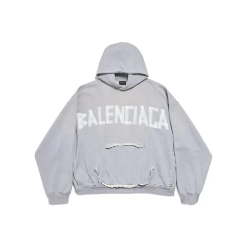 Balenciaga Свитшот Регулярного Кроя Мужской Серый