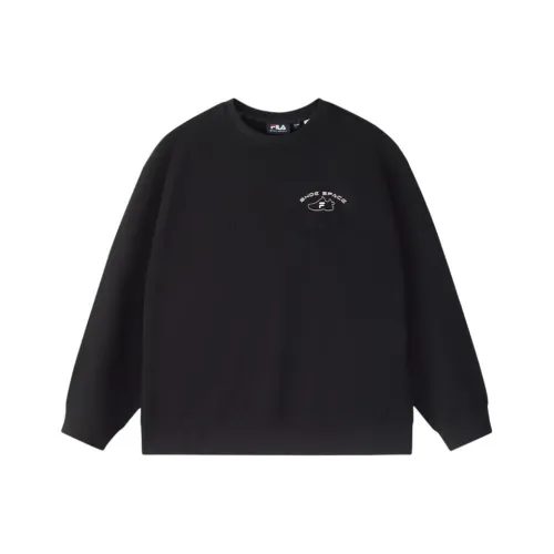 FILA FUSION LIFEQR Свитшот Унисекс Глубокий Черный