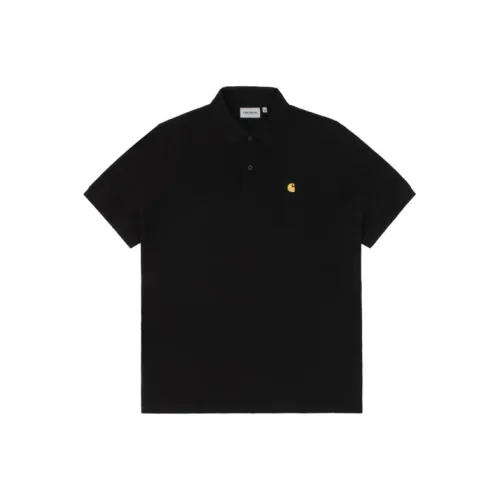 Carhartt WIP Мужское Поло Черное