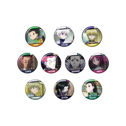 BANDAI Охотник х Охотник Machi Komachi Охотник х Охотник Xeso Охотник х Охотник TV Сцена Значок Значки