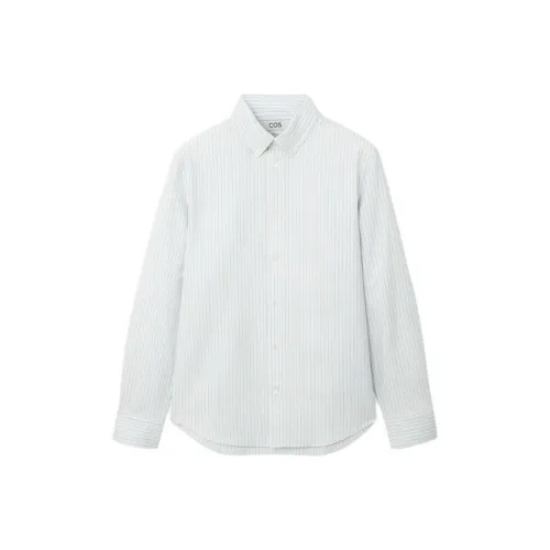 COS Светло-синие мужские рубашки