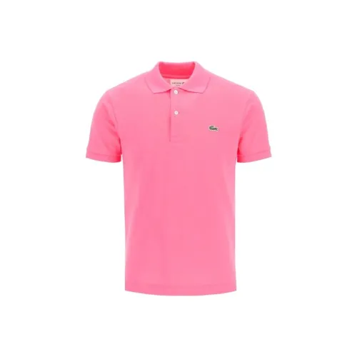 LACOSTE Мужская Поло Розовая