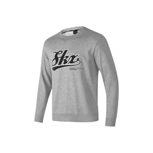 Skechers Фотиния Серый/00RP Мужские Свитшоты