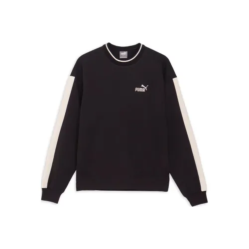 PUMA CORE HERITAGE FW24 MX Crew Американский Толстовка Мужской Черный