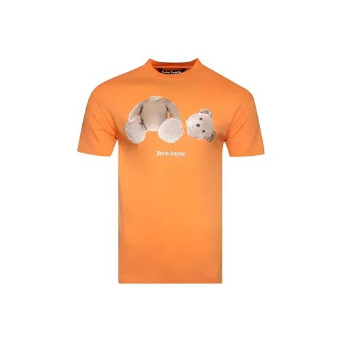 PALM ANGELS Orange Мужская T-рубашка
