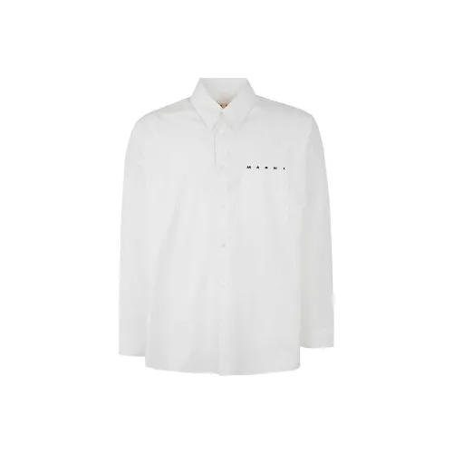 Marni Белые Мужские Рубашки