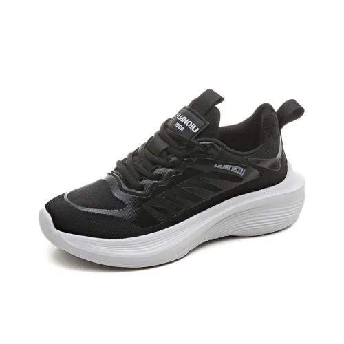 HUANQIU Беговые кроссовки Low Top Черные Женские