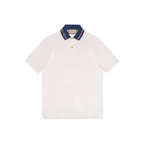 GUCCI SS22 Поло Мужское Бежевое